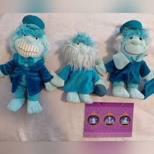 Disney Haunted Mansion Hitch Hiking Ghosts Set Of 3 And Shag Disney Postcard